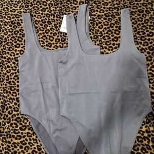 Gray Bodysuit